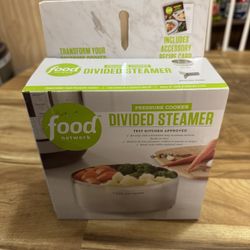 Food Network Pressure Cooker Divided Steamer