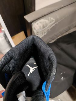 Nike Air Jordan 1 Mid Game Royal Blue Black White Men's Size 10.5 Sneakers