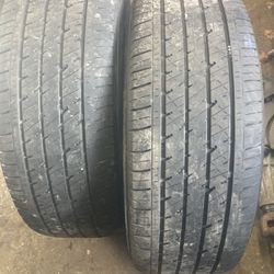 245-60-18. Pair Tires 