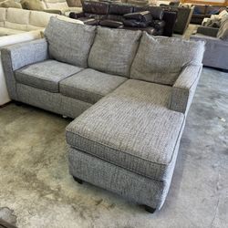 Grey L Shaped Sectional Couch “WE DELIVER”