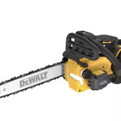 DEWALT FLEXVOLT 60V MAX 14 in. Cordless Battery Powered Top Handle Chainsaw Kit with (2) FLEXVOLT 3 Ah Batteries & Charger