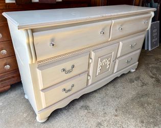 Sugar & Spice 6 Drawer Double Dresser