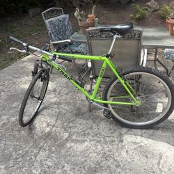 Vintage Bike With Trek Frame 