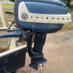 1958 Evinrude 18 Hp