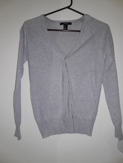 Grey cardigan