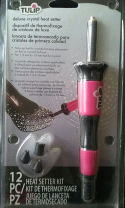 Tulip crystal heat setter