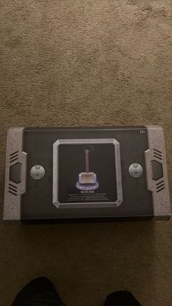 Disney Marvel Thor Mjolnir Hammer Replica – New – Lights & Sounds