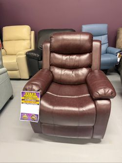 🔥 CLOSEOUT SALE! Brown Power Recliner Chair – Brand New Floor Model 🔥
