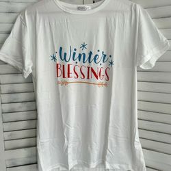 Winter Blessings Shirt, XL