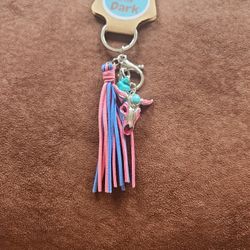 Glow In The Dark  Steer Keychain 