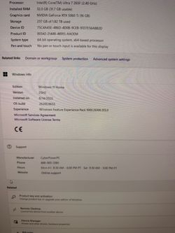 Gaming PC and Monitor