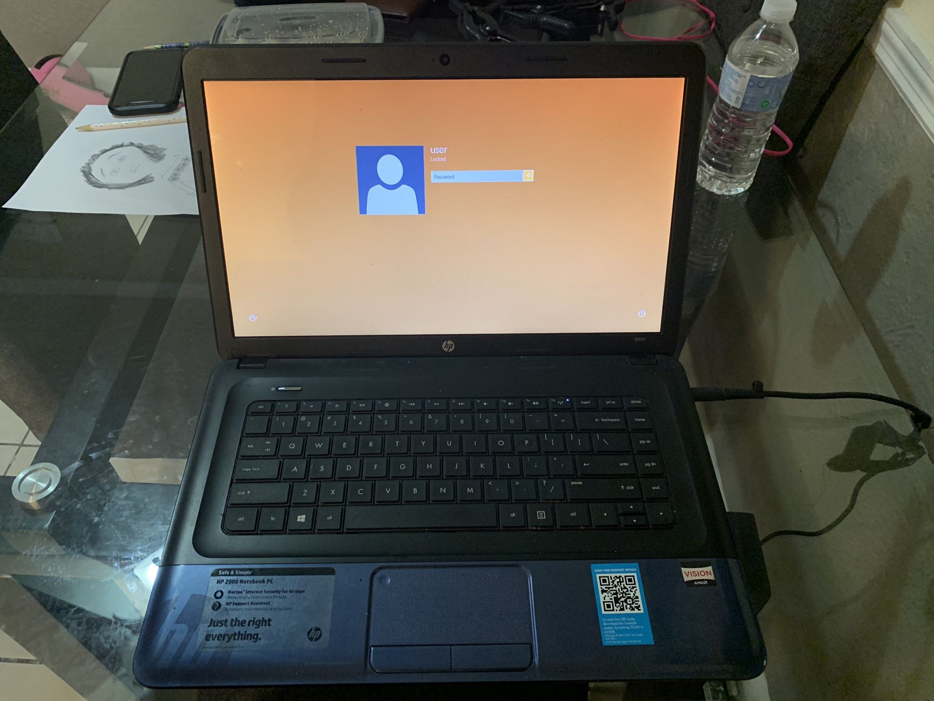 HP 2000 Notebook