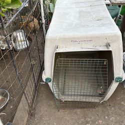 Deluxe Vari Disposal Kennel Large