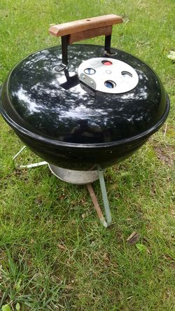 Weber table top grill