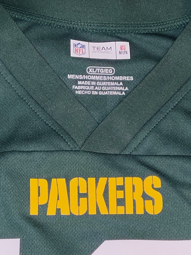 Green Bay Packers White Jersey #12 Aaron Rodgers - Large - NFL Team Ap -  clothing & accessories - by owner - apparel