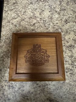 NFL pro bowl box jewelry