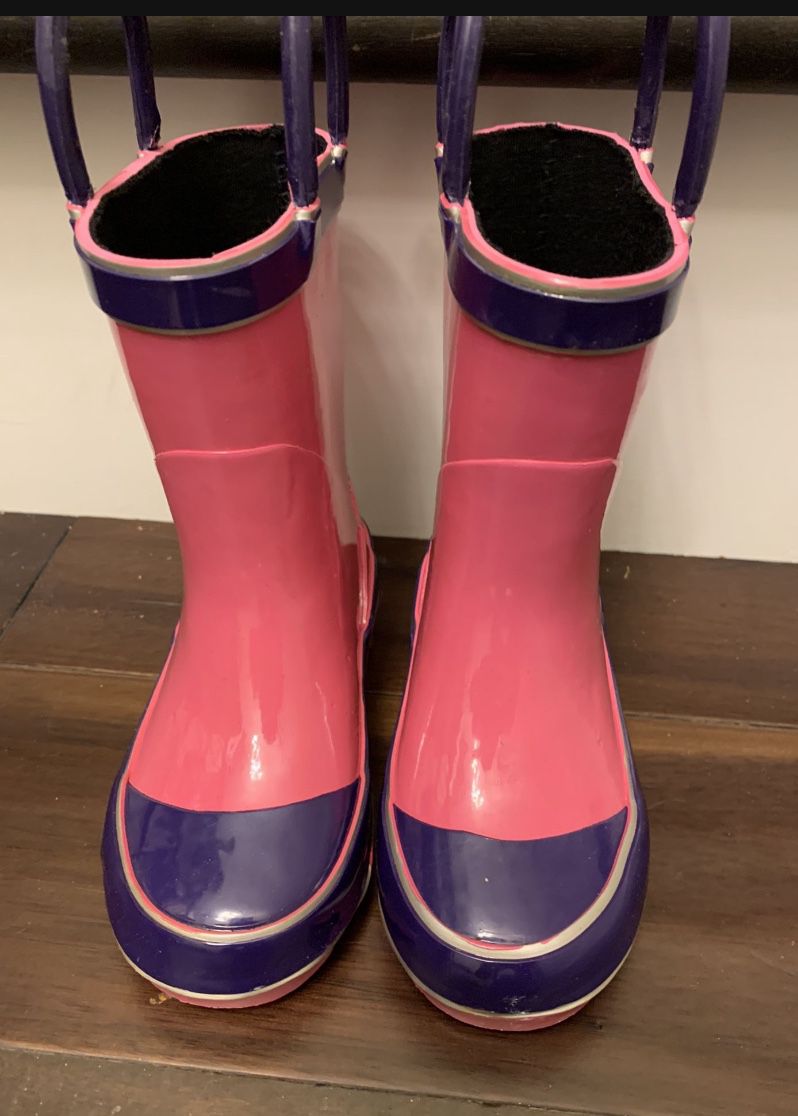 Rain Boots Girl’s Size 5 Splashers Brand New Never Worn