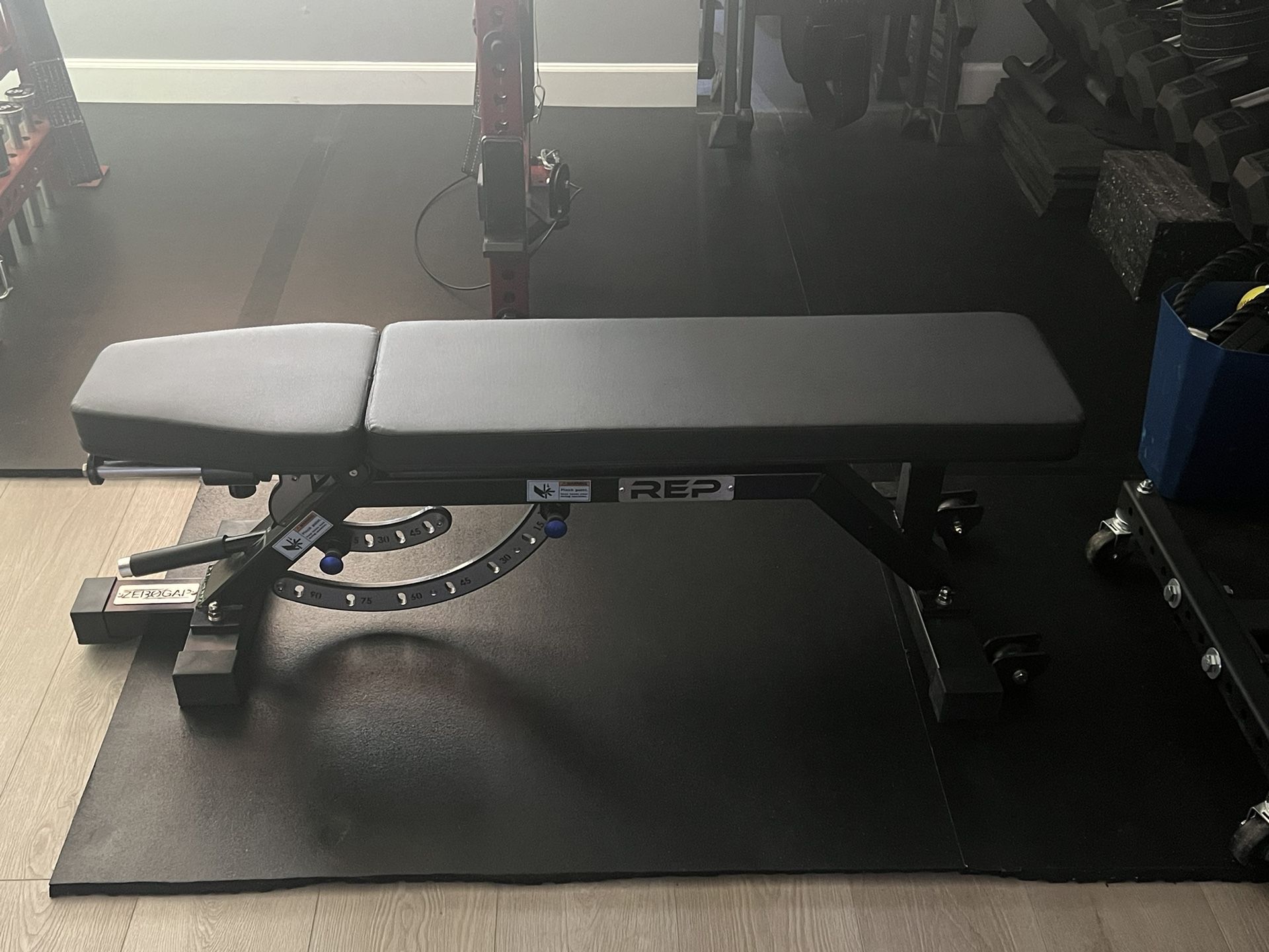 Rep Fitness Ab5000 Zero Gap Adjustable Weight Bench