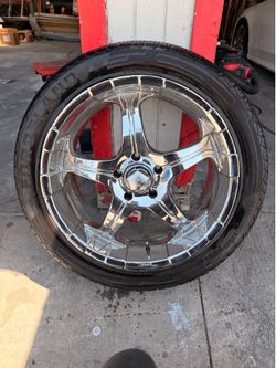 Chrome rims