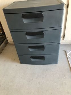 4 Drawer storage