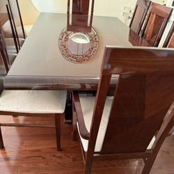 Complete Furniture Set – Sofas, Coffee Table, Dining Table & 8 Chairs