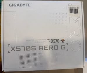 GIGABYTE X570S AERO G Socket AM4 DDR4 AMD ATX Motherbroad
