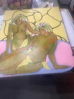 Original Figurative Painting on Canvas