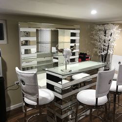 Bar And Counter 4 Stool 