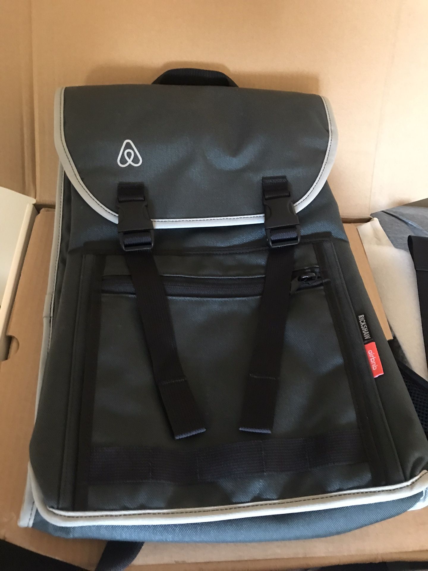 Rickshaw Sutro Backpack | Steel-AirBnB Rausch