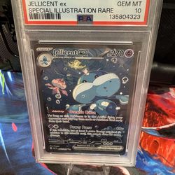 PSA 10 Pokemon White Flare #168/086 Jellicent ex Special Illustration Rare