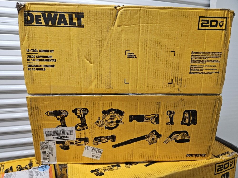 Dewalt Juego de 10 Herramientas