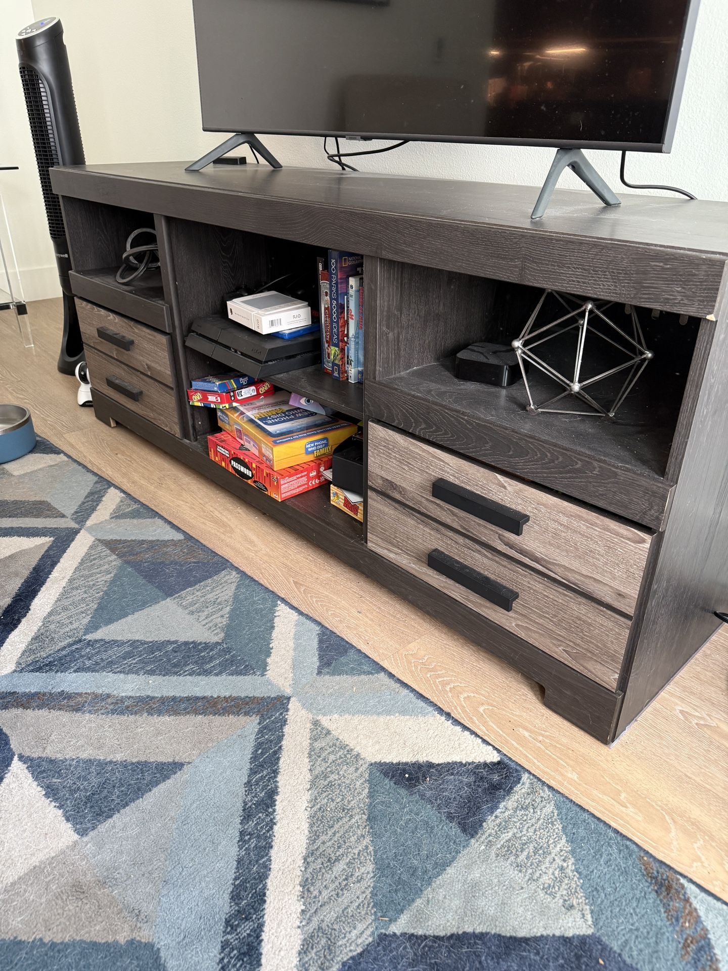 Dark Wood Entertainment Center