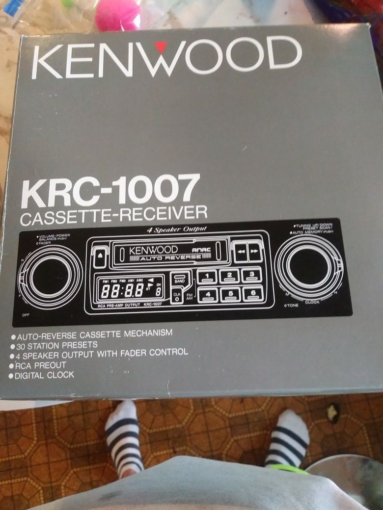 Krc-1007 casdette receiver