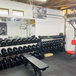 5–125 lb Dumbbell Set · Made in USA Dumbbells