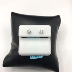925 Sterling Silver 0.44CT MOISSANITE Screw Back Stud Earrings Unisex 