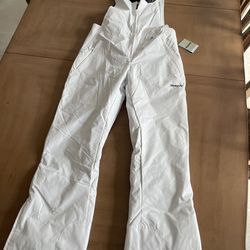 SKIGEAR Woman’s white Ski overall pants