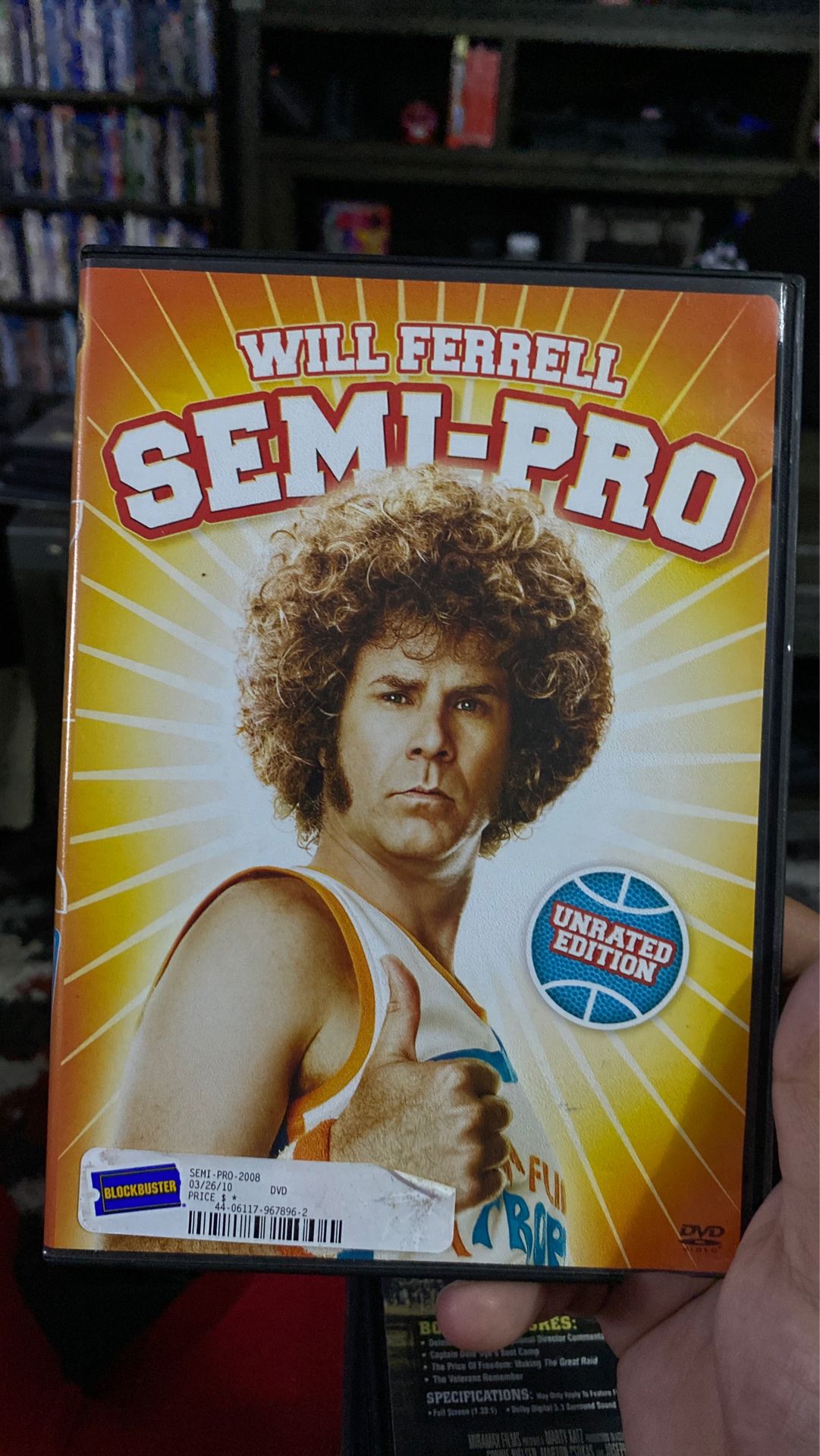 Semi Pro DVD