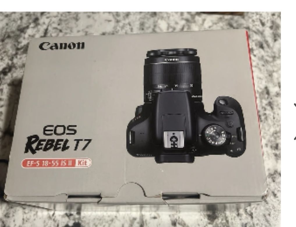 Canon Rebel T7 Brand New