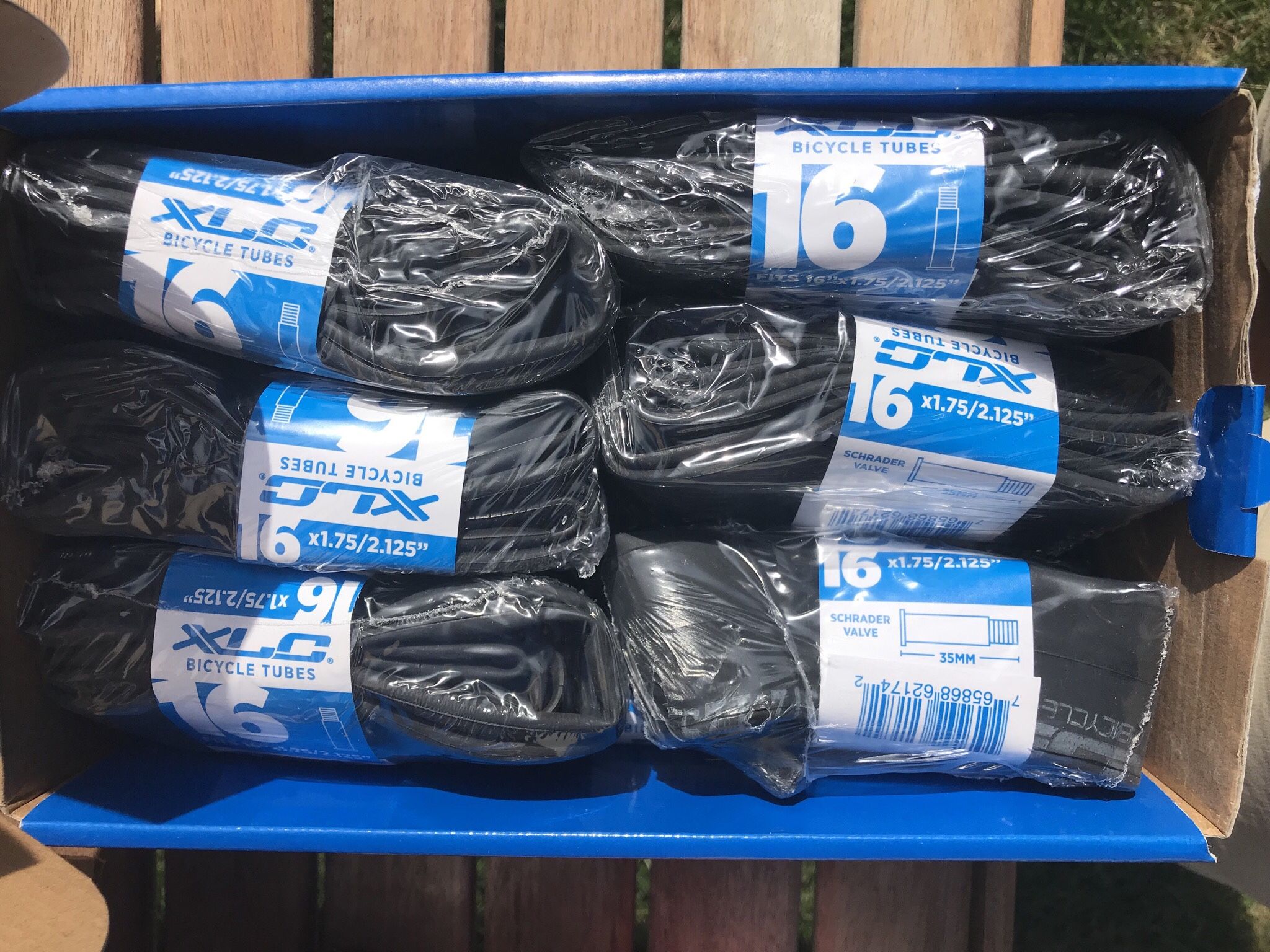16” Bicycle Tubes - Brand New