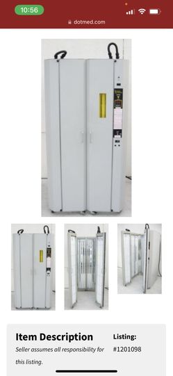 Full Body Phototherapy Unit - National Biological Panasol 3D