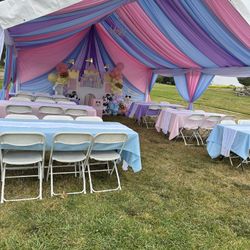 Draping Tables Chairs