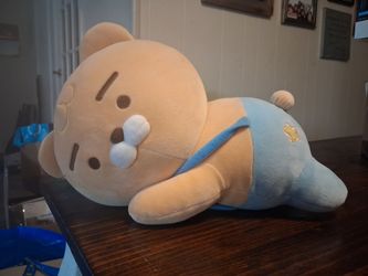 Large Lying Bear Plush Stuffed Animal