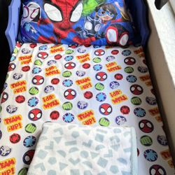 Toddler Bed - Spidey & Friends 