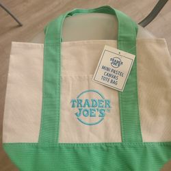 Easter trader Joe's mini tote bag (new)