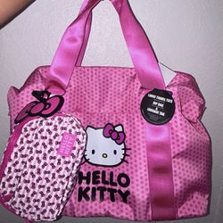 Hello Kitty Duffle Bag $60