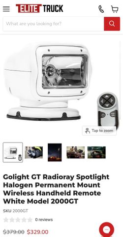 Golight GT Radioray Spotlight 2000GT