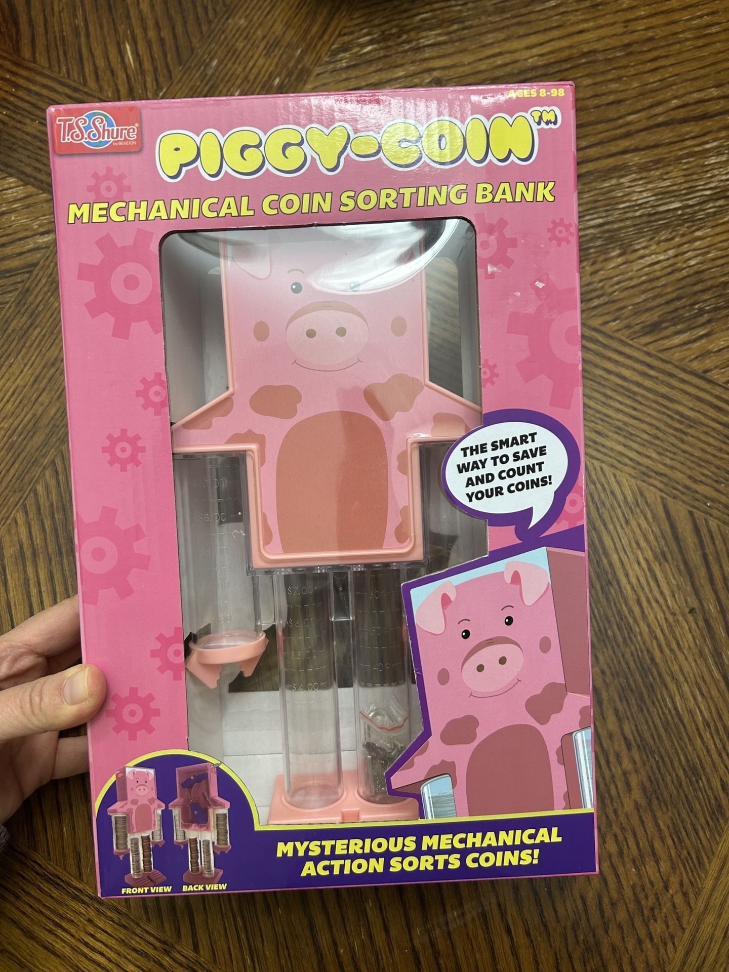 NWT Piggy Coin mechanical Sorting Bank