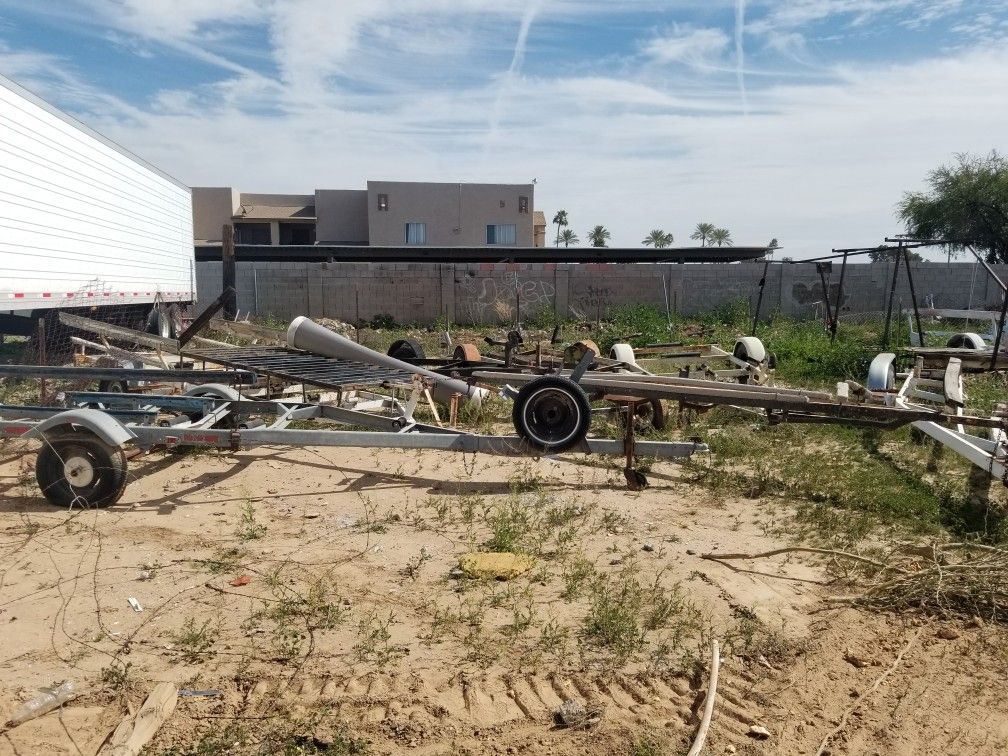 Boat trailers, update NO titles right now, but if you are intersted