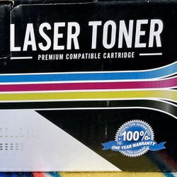 Black Ink Laser Jet Printer Toner (New)