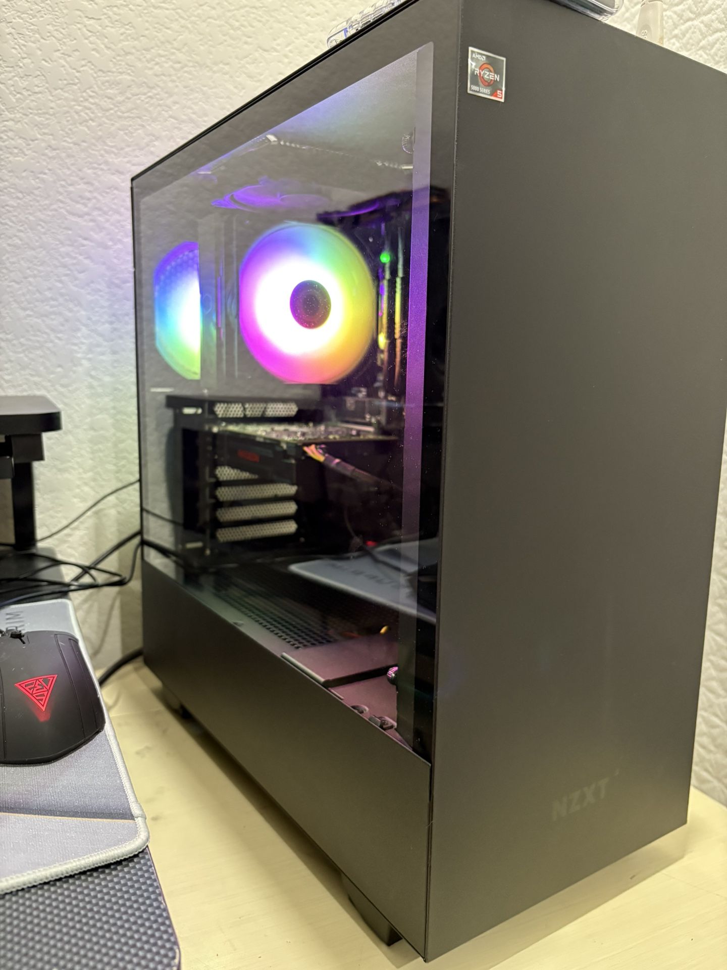 Gaming PC W/Ryzen 5600G, RX 5500 Win 11 Pro